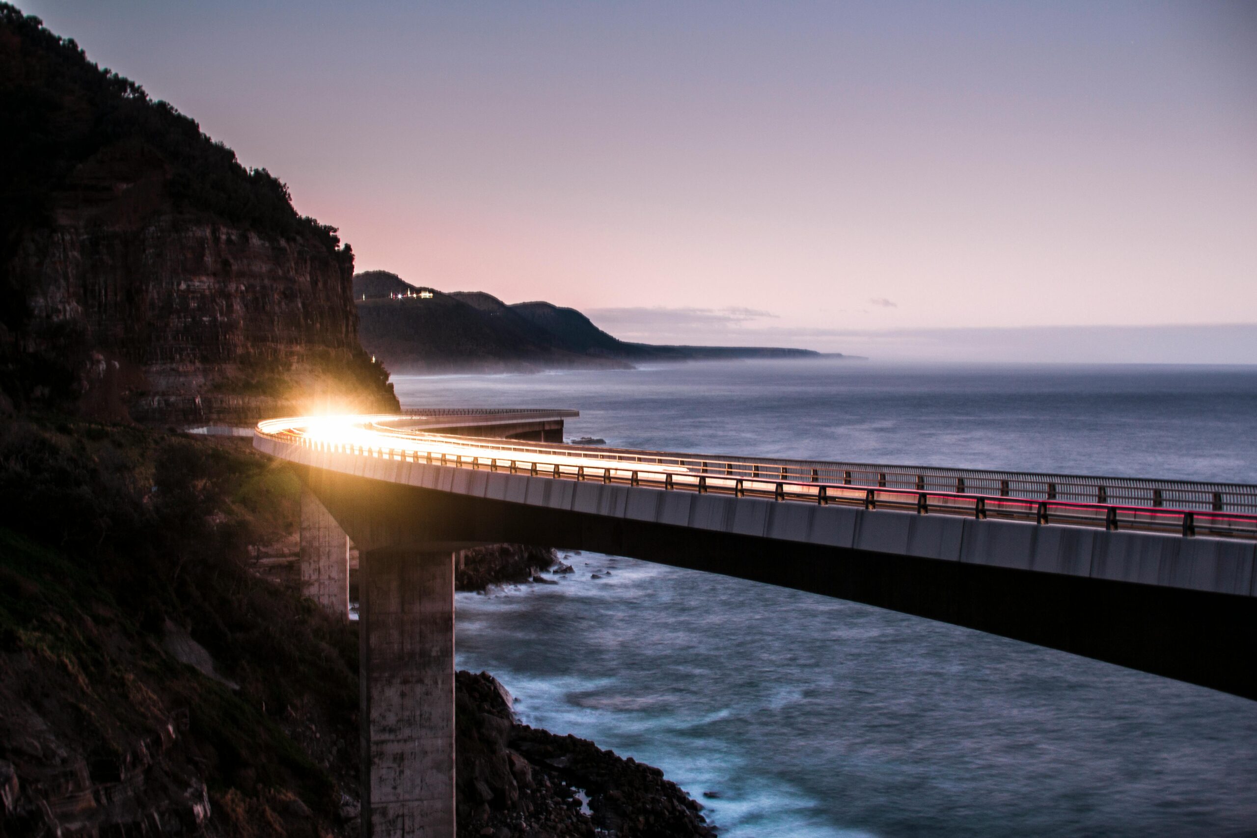Coastal road at dusk — Guardian ARC